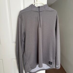 Nike Dri-FIT Gray Golf Pullover
